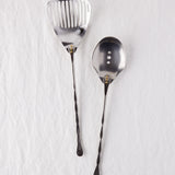 Strainer Spoon Serving Set in Stainless Steel